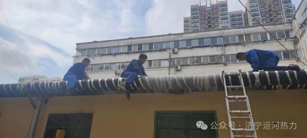 備戰(zhàn)供暖，全面開展小區(qū)試壓工作